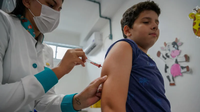 Santa Catarina atinge 16% do público-alvo da vacinação contra à dengue