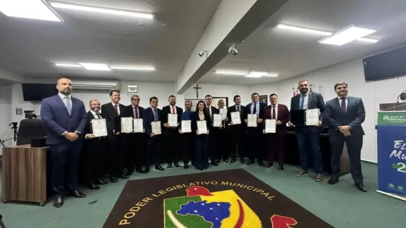 Prefeita Gislaine Cunha é diplomada para mais um mandato em Sombrio