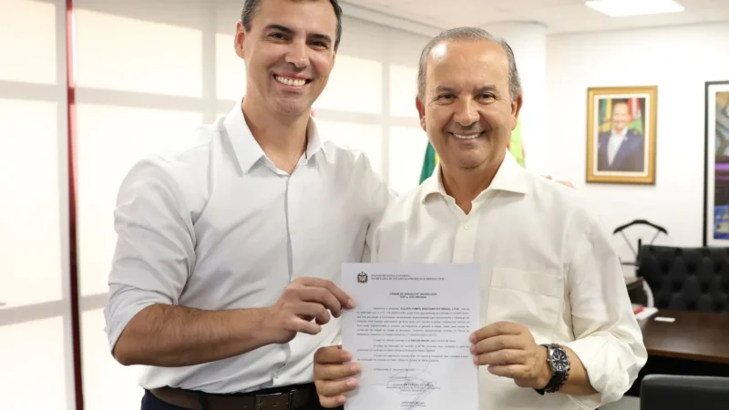 Com Ordens de Serviço para obras em barragens e diques, Governo do Estado reforça proteção a desastres naturais no Vale do Itajaí
