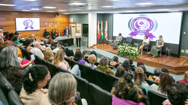 Retrospectiva: Cedim faz balanço de ano marcado pela celebração de seus 25 anos em prol das políticas para mulheres em Santa Catarina