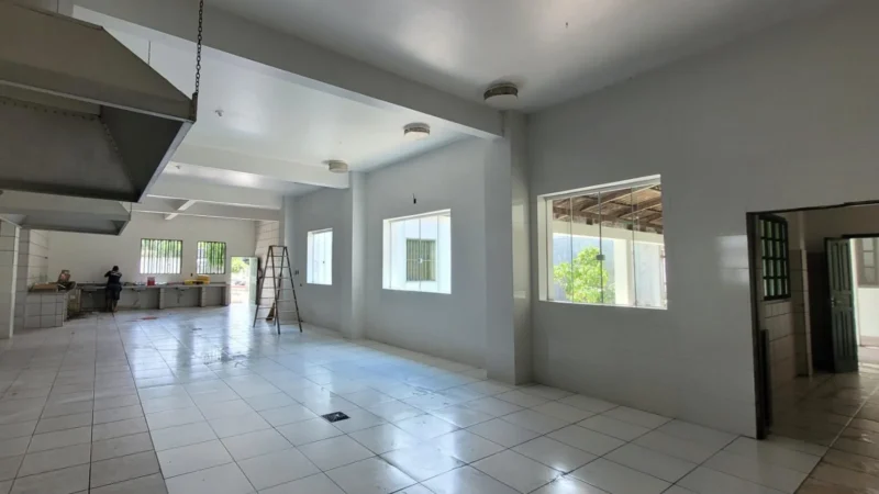 Saúde em Obras: concluída primeira etapa das obras de manutenção do setor de nutrição do Instituto de Psiquiatria de Santa Catarina