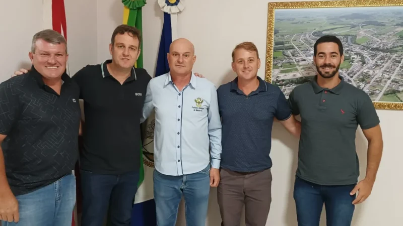 Prefeito Nino recebe visita do Deputado Federal Ricardo Guidi