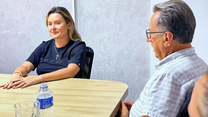 Administração Municipal de Maracajá recebe a Deputada Federal Júlia Zanatta do PL