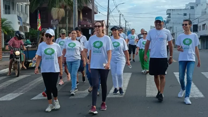 Caminhada da Gratidão encerra programação do Janeiro Branco em Sombrio