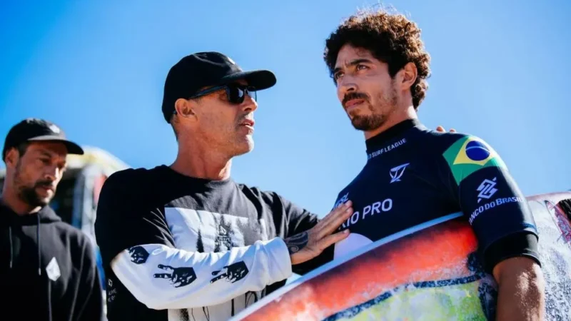 Técnico Leandro Dora fala sobre o surf em Santa Catarina e o trabalho com o filho Yago Dora