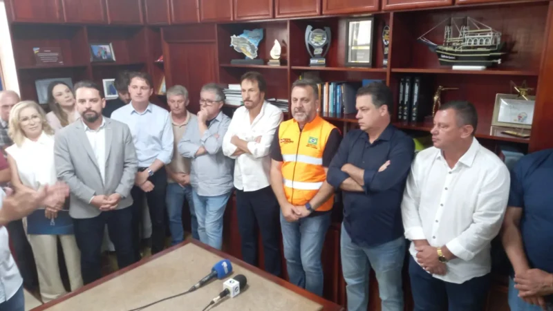 Governo do Estado reafirma compromisso com Araranguá para convênio da quarta ponte no Distrito de Hercílio Luz