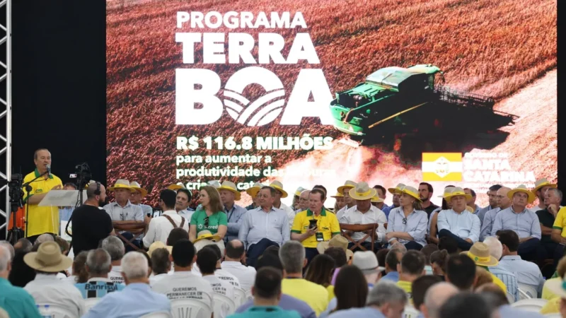 Governador lança Programa Terra Boa 2025 com investimento recorde de R$ 116,8 milhões