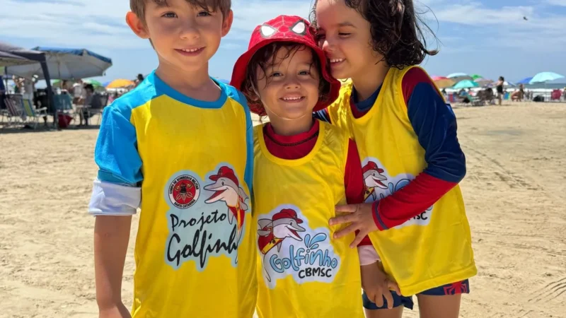 Mais 70 crianças formadas no projeto golfinho