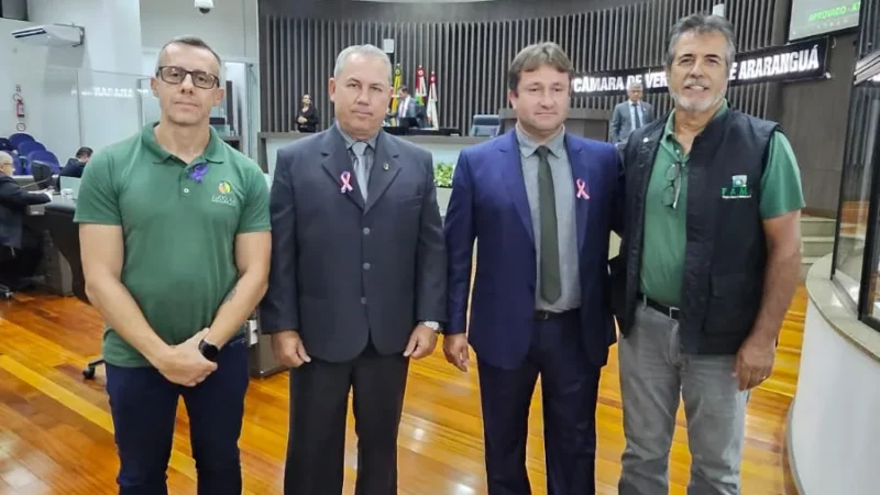 Vereadores recebem representantes da Fama para tratar de projetos ambientais