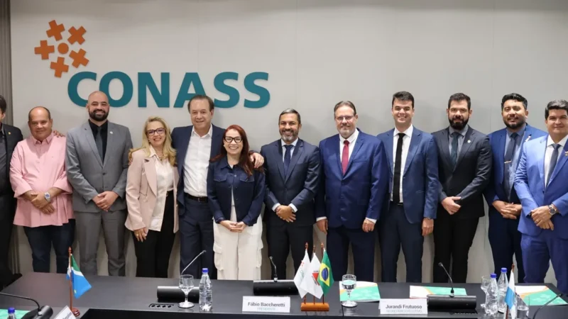 Secretário Diogo Demarchi é eleito vice-presidente do Conass gestão 2025/2026