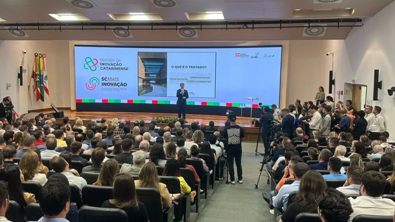 Governo do estado lança tratado de inovação catarinense