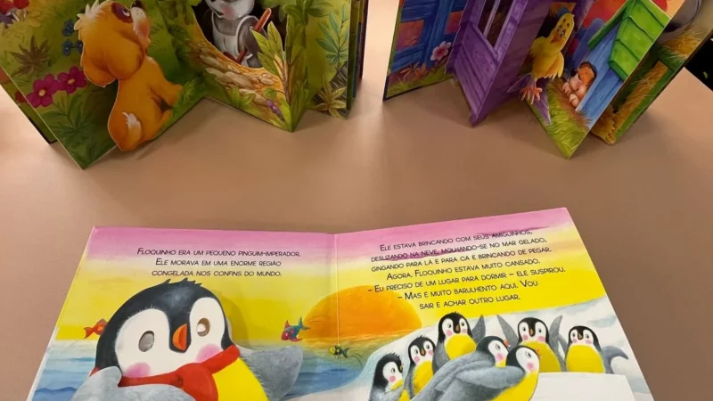 Projeto busca fazer as crianças criarem o hábito de leitura