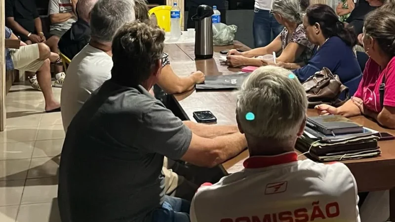 Moradores do Sul do Arroio elegem diretoria de associação