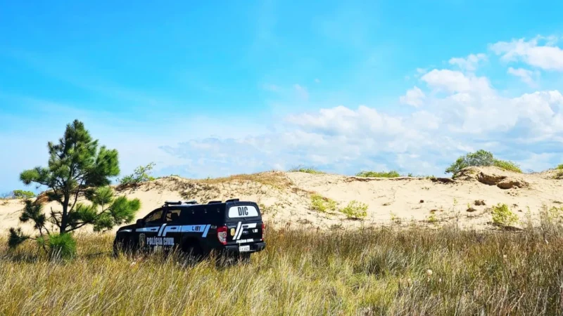 Corpo de mulher é encontrado durante operação policial em Balneário Rincão