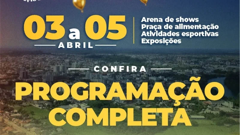 Michel Teló entre as atrações do “Araranguá em Festa 2025”
