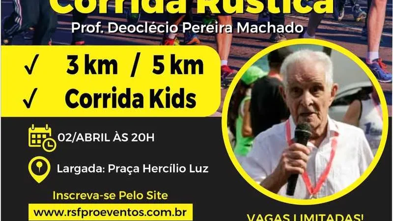 Abertas inscrições para Corrida Rústica em homenagem aos 145 anos de Araranguá