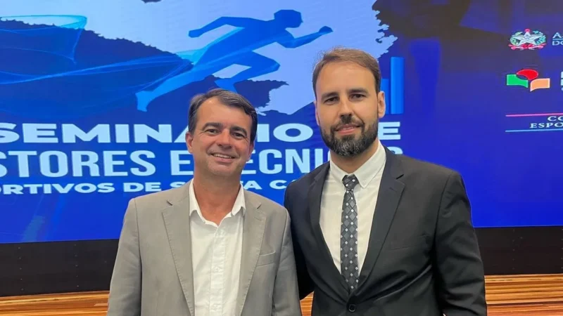 Programa de Incentivo ao Esporte é pauta da apresentação da Fesporte durante seminário na Alesc