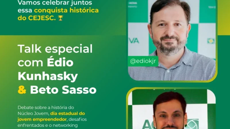 Núcleo da ACIVA celebra o Dia Estadual do Jovem Empreendedor com talk especial