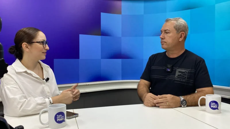Vereador Evandro Conceição detalha projeto de escolinha de surf em Araranguá durante entrevista no Post Notícias
