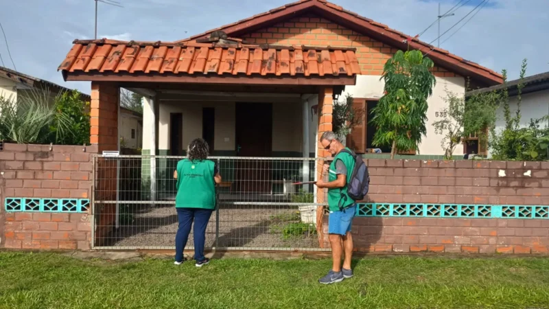 Sombrio em Alerta: Agentes Intensificam Combate à Dengue em Bairros com Foco do Mosquito