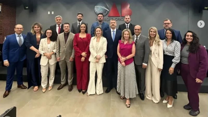 Justiça e Ética em Foco: OAB Criciúma sedia posse da nova composição da 4ª Turma do Tribunal de Ética e Disciplina da OAB/SC