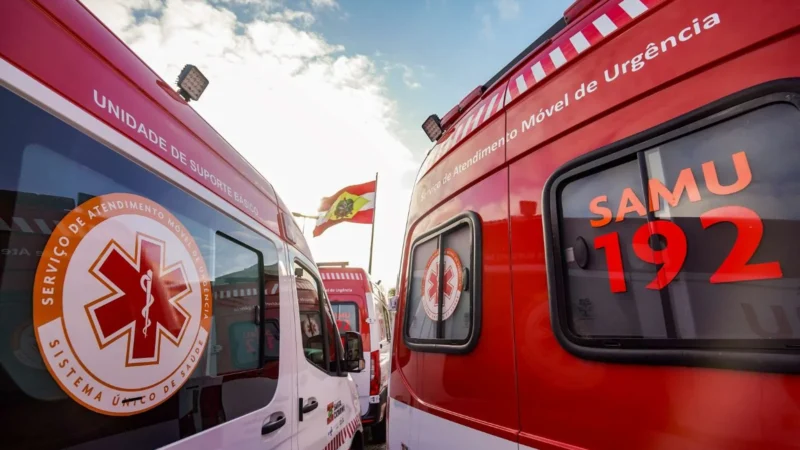 Estado aprova implantação de novas ambulâncias básicas do Samu para atendimento à população