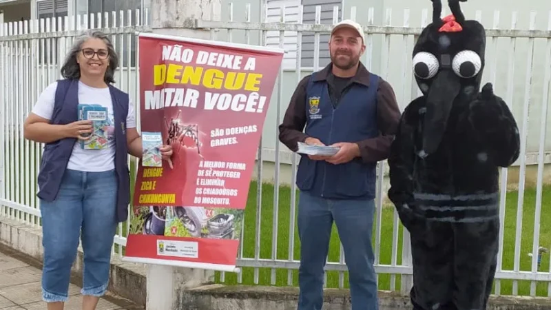 Todo cuidado é pouco: dengue tem primeiro caso registrado em Jacinto Machado