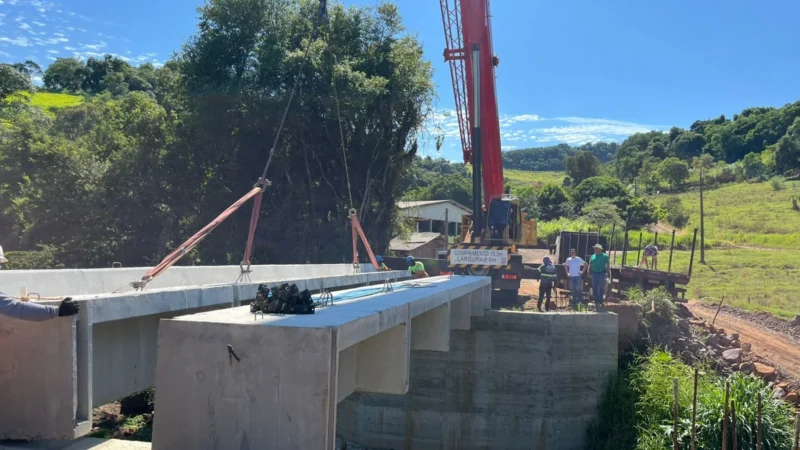 Governo de SC investe mais de R$ 9 milhões em kits de pontes para reconstrução viária no Extremo Sul