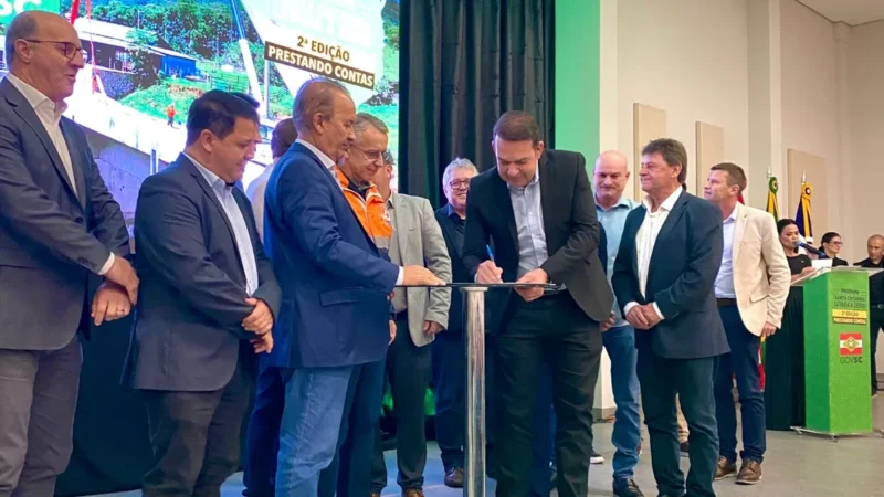 São João do Sul celebra repasse histórico de R$ 8,9 milhões para transformar a infraestrutura local