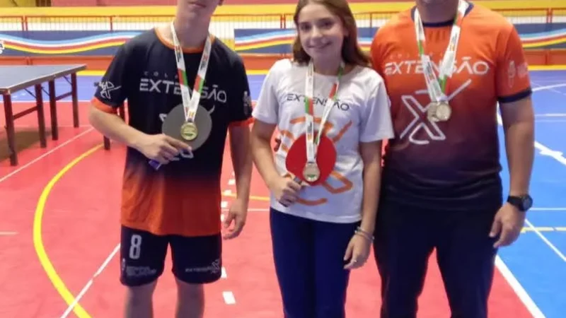 Araranguá conquista título microrregional no Tênis de Mesa pelos JESC