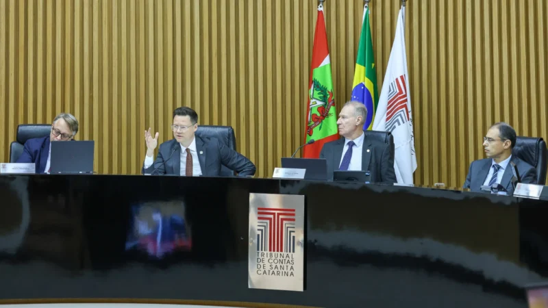 Contas de 2024 do Governo de SC são aprovadas por unanimidade pelo TCE