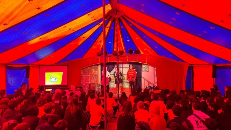 Teatro leva conscientização sobre abuso sexual infantil a alunos de Santa Rosa do Sul