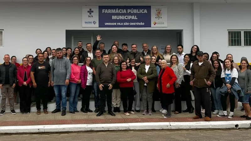 Santa Rosa do Sul leva Farmácia Municipal até Vila São Cristóvão