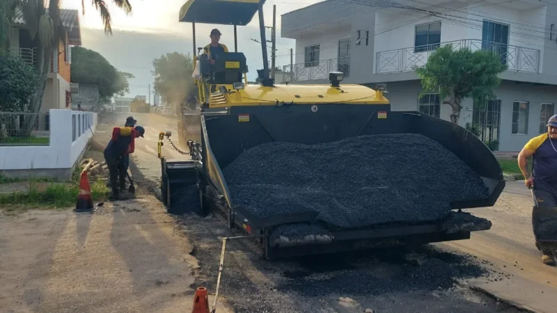 Sombrio avança com obras em diversos bairros e reforça compromisso com infraestrutura