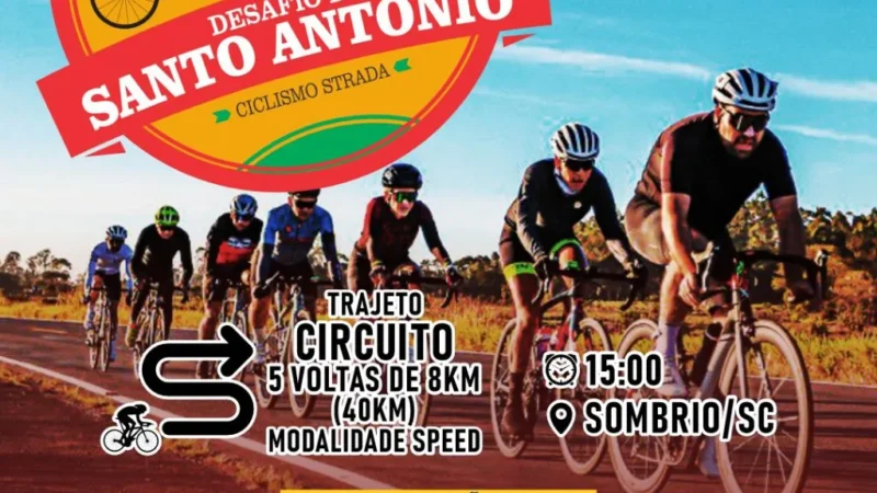 Desafio de Santo Antônio de ciclismo agita Sombrio com novo formato
