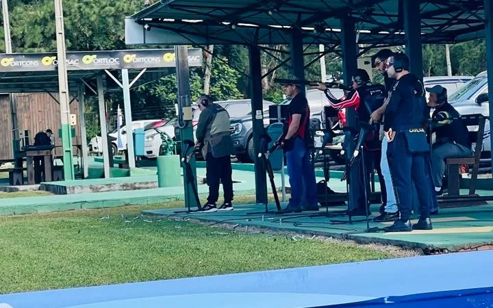 Tiro perfeito: Eduardo Paganini garante 100% de aproveitamento em competição estadual