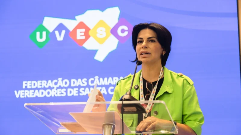 Pelo Estado: “Ser a primeira mulher a presidir a Uvesc em mais de 50 anos é simbólico e uma grande responsabilidade”