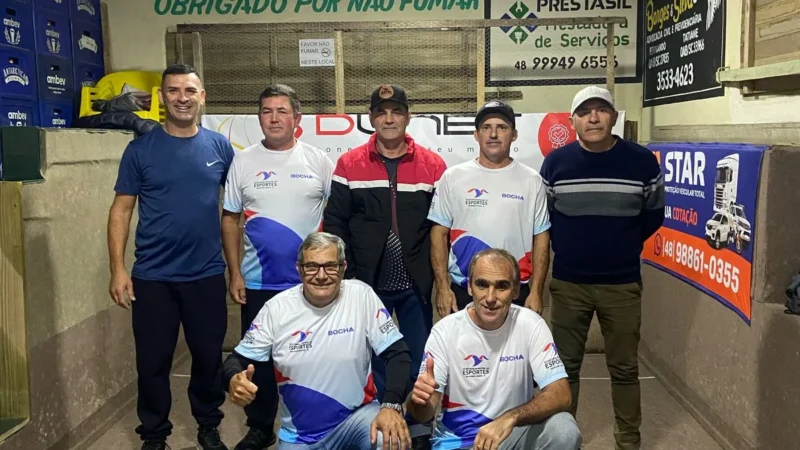Bocha de Balneário Gaivota vence Ermo pela Copa AMESC