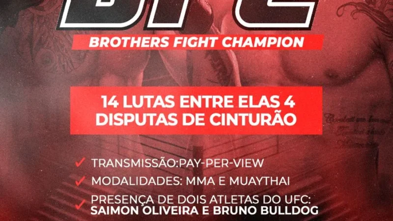 Araranguá será palco da 3ª edição do Brothers Fight Champion em setembro