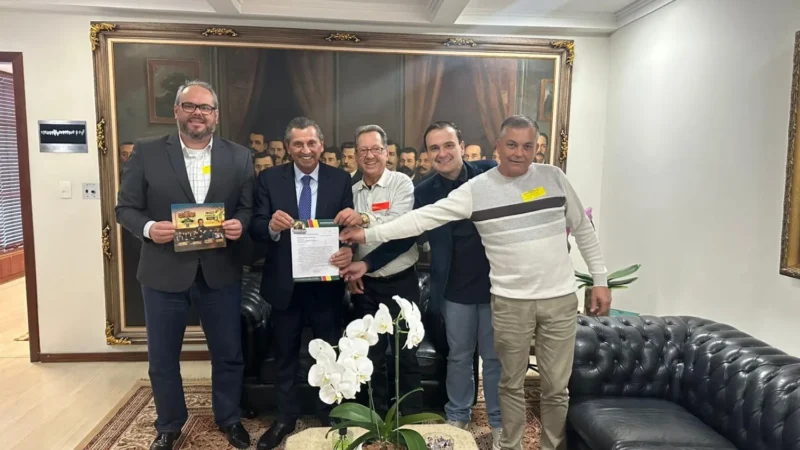 Comitiva de Maracajá busca investimentos e reforça articulação política em Florianópolis