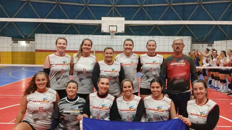 Araranguá mostra força e dedicação nas quadras de vôlei