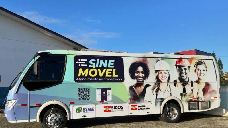 SINE Móvel chega a Balneário Arroio do Silva com vagas de emprego e atendimento gratuito no dia 31