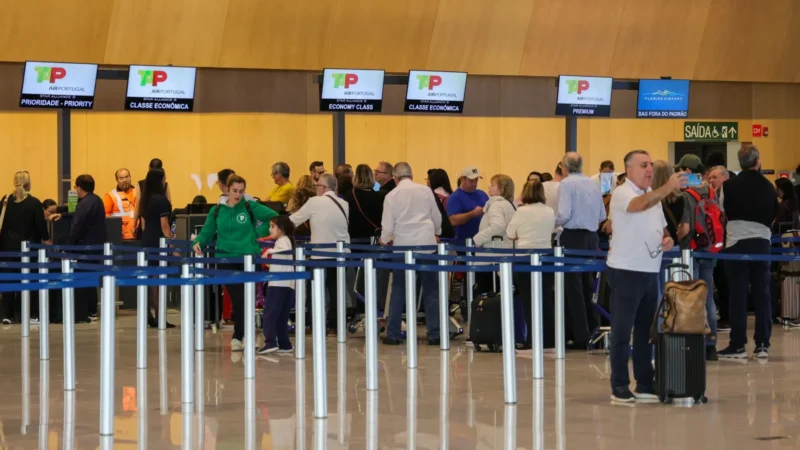 Movimento aéreo internacional cresce mais de 62% em Santa Catarina no primeiro semestre