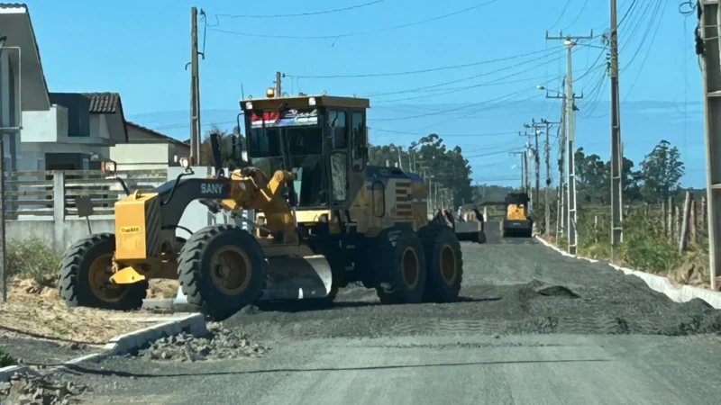 Rua Agenor Joaquim Matos recebe revitalização e integra pacote de obras em Araranguá