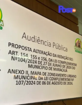 Audiência pública discute mudanças no Plano Diretor de Maracajá