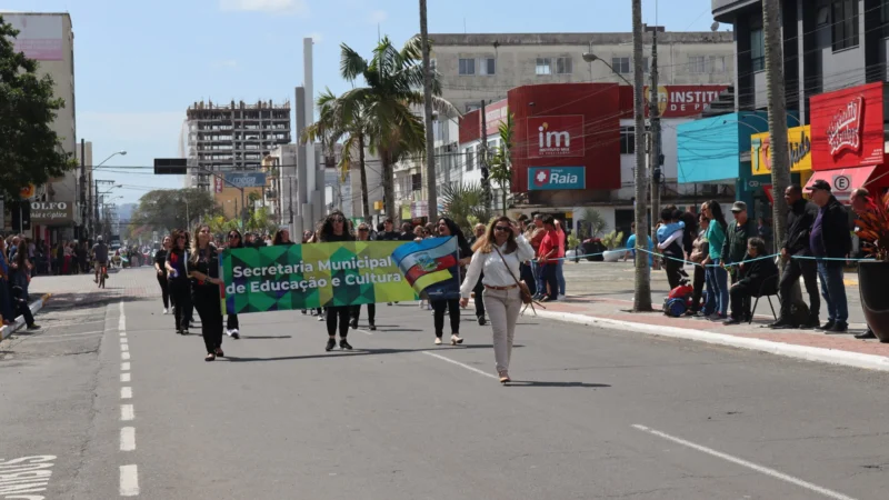 Araranguá abre inscrições para o Desfile de 7 de Setembro