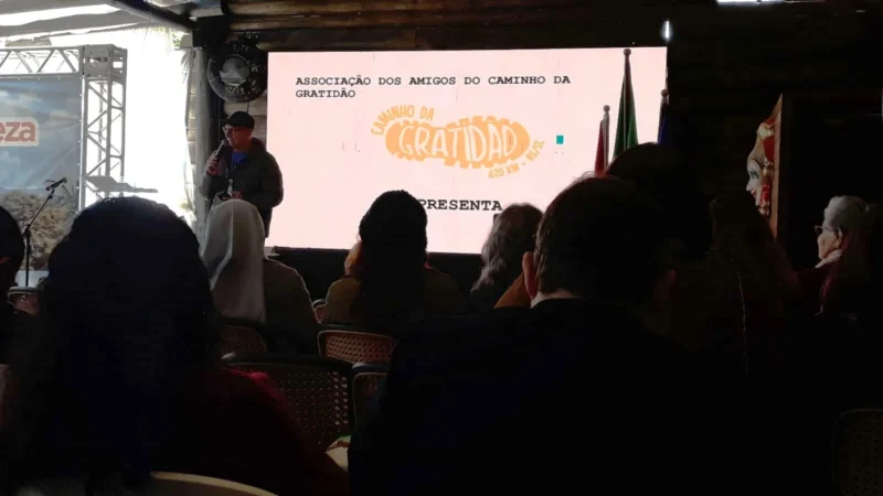 Caminho da Gratidão representa Sombrio em fórum estadual de turismo religioso