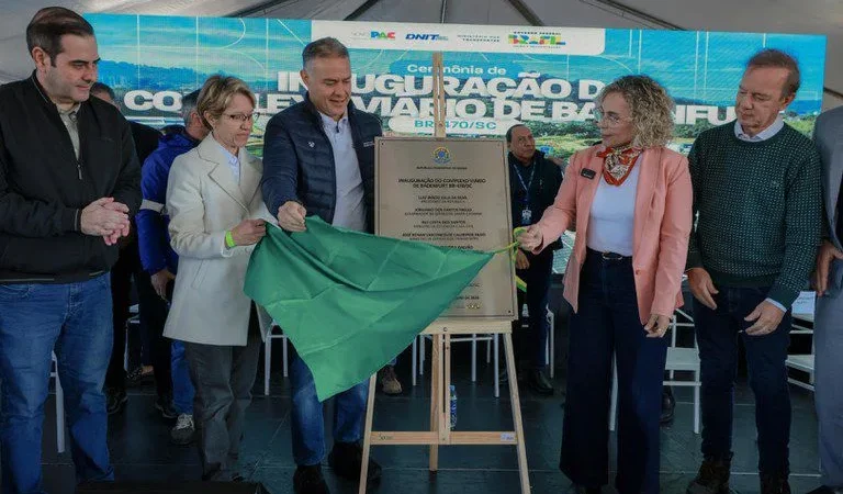 Inauguração do Complexo Viário do Badenfurt marca novo avanço na duplicação da BR-470/SC