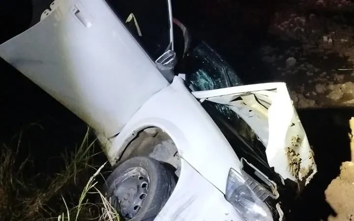 Cinco homens ficam feridos em saída de pista na SC-108, em Meleiro