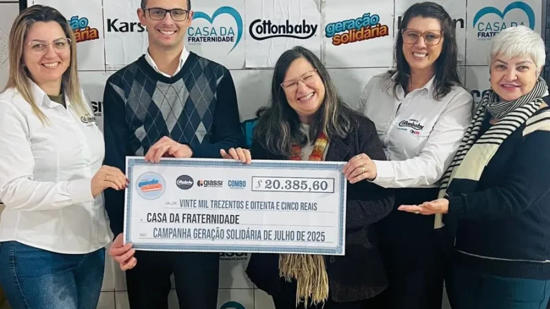 Geração Solidária bate recorde e reforça impacto social em SC